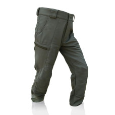 Брюки утепленные softshell, олива